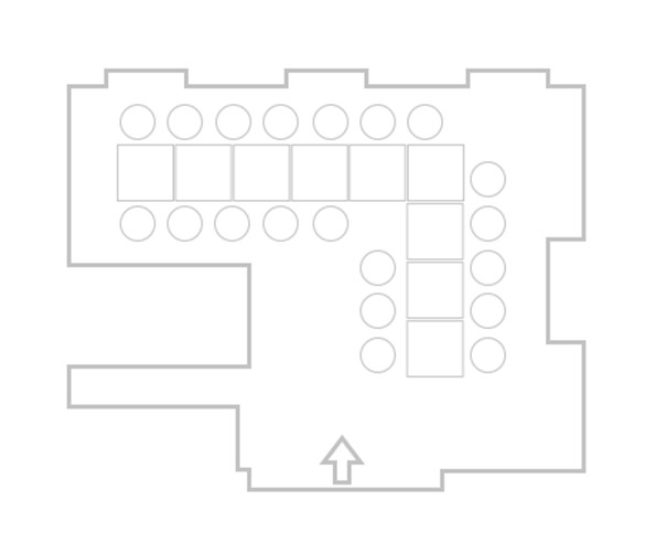 Floor plan for 19 people